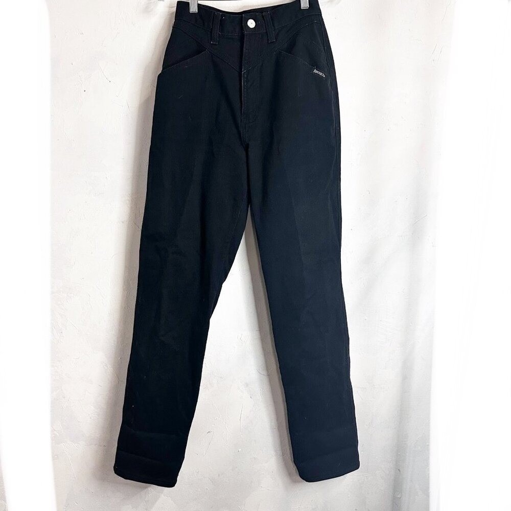 VTG Rocky Mountain Rockies Womens 25 Jeans 7/8 Long Straight Leg High Rise Y2k